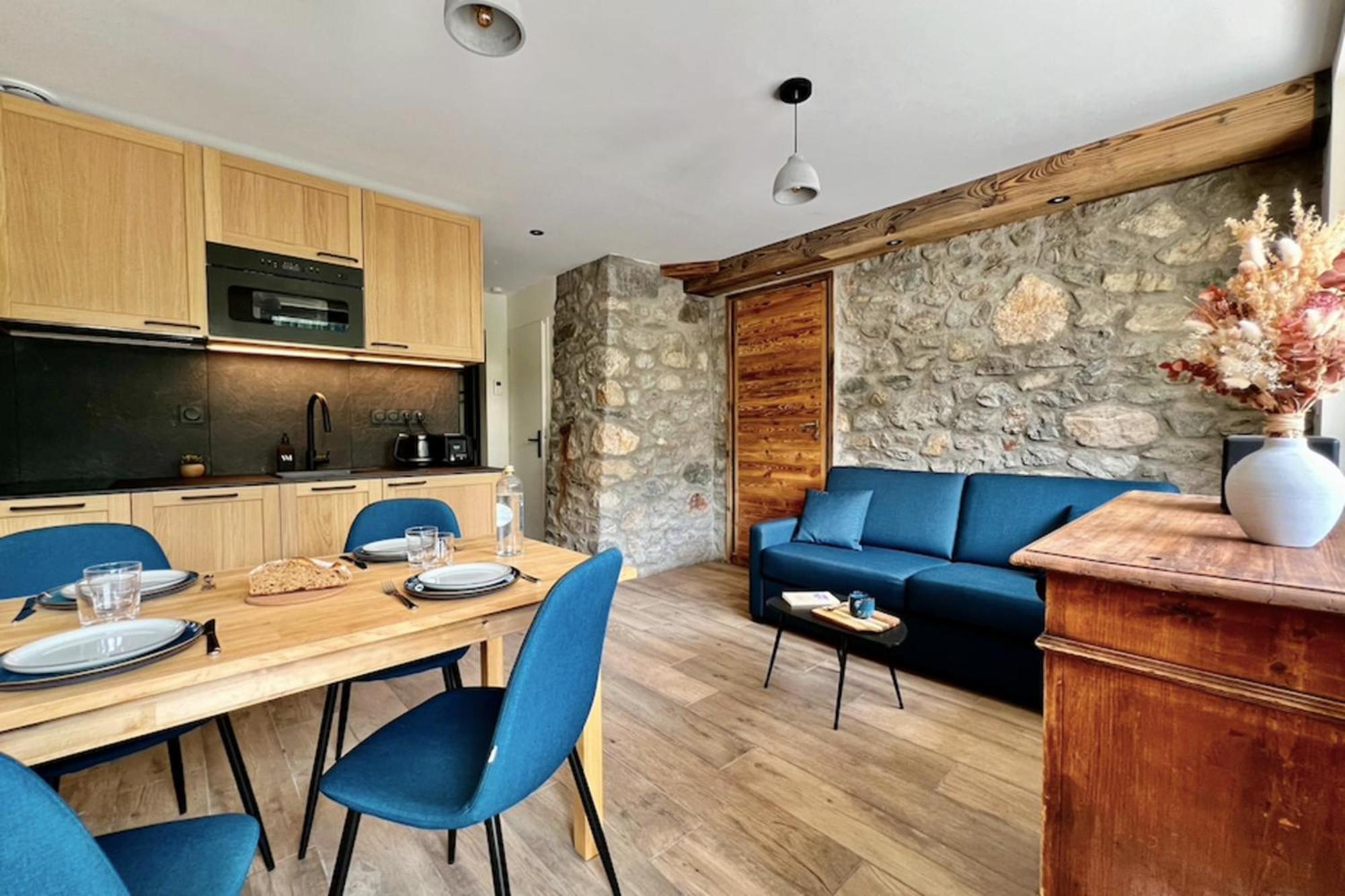 Appartamento T2 With View At The Foot Of The Slopes Le Monêtier-les-Bains Esterno foto